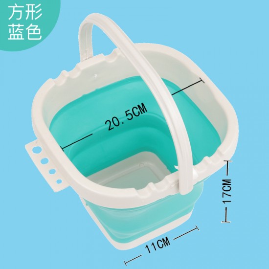 可折疊美術用水桶 多功能摺疊水桶 方便攜帶美術用工具 美術筆筒