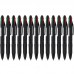 四色按壓圓珠筆 多色0.7mm原子筆 黑紅藍綠油性筆
