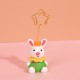 可愛兔子造型memo夾 創意動物造型照片夾 桌面名片夾 留言記事夾