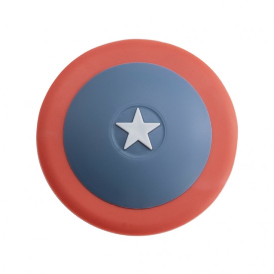 盾牌造型按壓防臭水槽濾網 排水口水槽過濾網 廚房防堵塞按壓式水槽塞