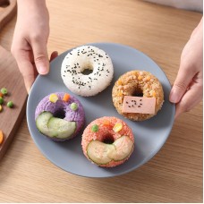 甜甜圈造型飯糰模 日式圓形壽司模型 創意造型飯糰甜甜圈 野餐必備