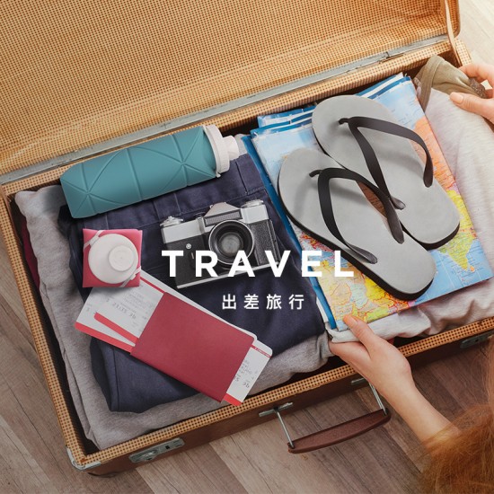 矽膠摺疊運動水壺 600ml耐摔耐磨壓縮摺疊水杯 創意旅行杯 方便攜帶摺疊水壺