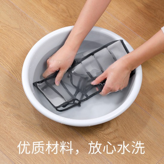 透明網格抽屜分隔收納盒 分隔襪子內衣內褲收納整理 收納必備衣櫃整理格