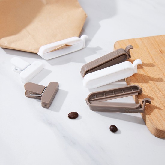 食物密封夾 多功能保鮮夾子 8個裝塑膠食品零食夾 封口夾