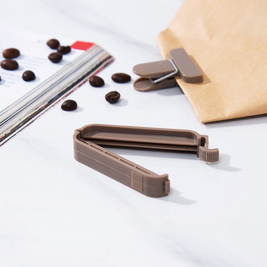 食物密封夾 多功能保鮮夾子 8個裝塑膠食品零食夾 封口夾