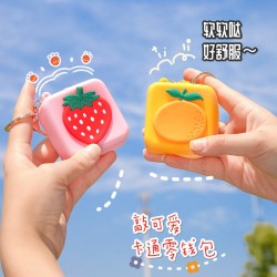 可愛矽膠零錢包 創意圖案鑰匙包 少女必備小零錢包鑰匙圈 吊飾 可愛矽膠零錢包 創意圖案鑰匙包 少女必備小零錢包鑰匙圈 吊飾