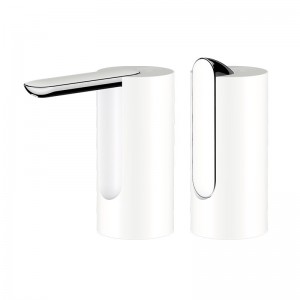 創意摺疊桶裝水抽水器 居家外出必備USB充電摺疊抽水器 一鍵按壓桶裝水水龍頭