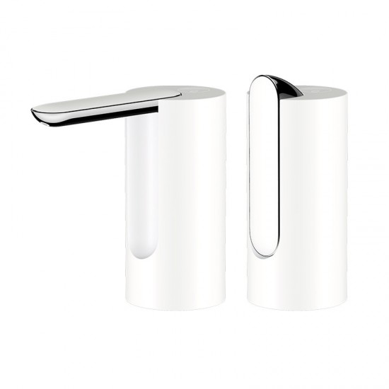 創意摺疊桶裝水抽水器 居家外出必備USB充電摺疊抽水器 一鍵按壓桶裝水水龍頭