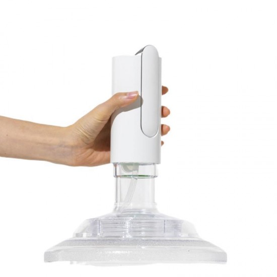 創意摺疊桶裝水抽水器 居家外出必備USB充電摺疊抽水器 一鍵按壓桶裝水水龍頭