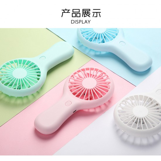 掌上迷你手持風扇 底座手機支架風扇 USB充電小風扇 三段式電風扇
