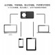隱私鏡頭遮擋貼片 筆電手機平板鏡頭保護蓋 防偷窺鏡頭貼3件組
