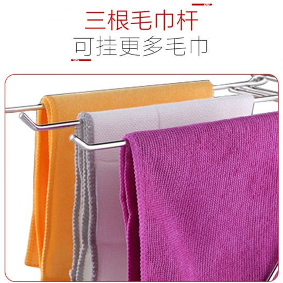 不鏽鋼摺疊毛巾架 簡易摺疊瀝水毛巾架 Z字型廚房置物架 抹布架
