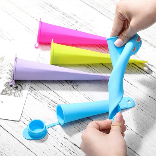 小號矽膠長型製冰模型 自製雪糕冰淇淋模 創意矽膠長形冰塊模具