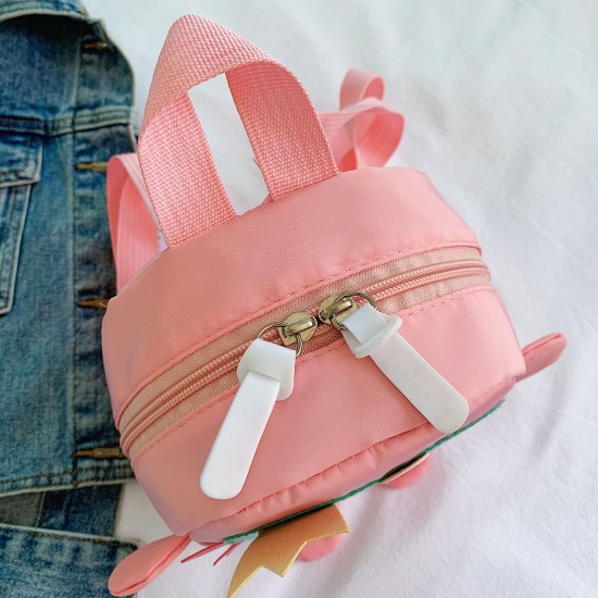 可愛皇冠恐龍後背包 創意多色百搭雙肩包 可愛造型小後背包