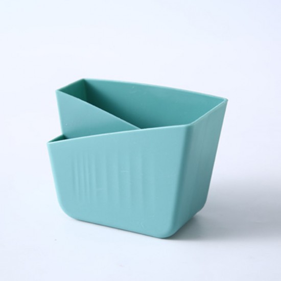 壁掛式多功能收納神器 遙控器手機置物盒 黏貼式收納盒