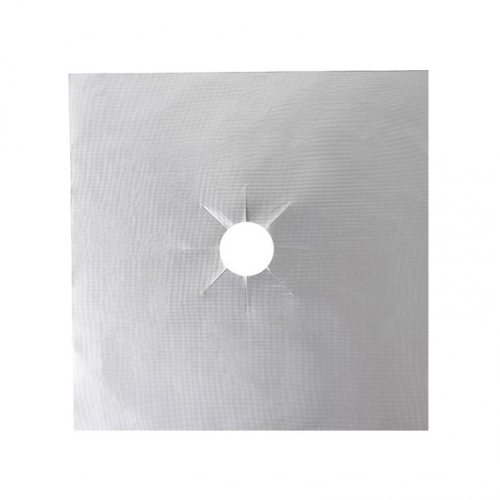 瓦斯爐耐高溫防油墊 廚房可裁剪灶臺清潔墊 廚房瓦斯爐防護墊 4片裝