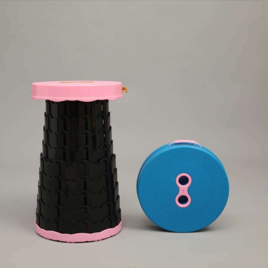 戶外伸縮摺疊板凳 可調節高度座椅 方便攜帶小椅子