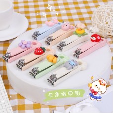 可愛貓爪不銹鋼指甲剪 立體圖案指甲刀 修甲 平口指甲剪 美甲工具