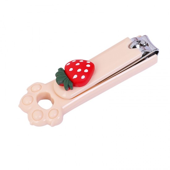 可愛貓爪不銹鋼指甲剪 立體圖案指甲刀 修甲 平口指甲剪 美甲工具