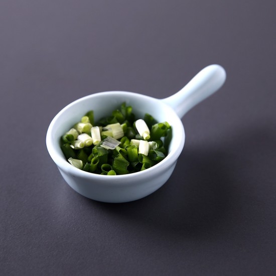 簡約陶瓷把手醬醋碟 火鍋沾醬小碟子 陶瓷手柄調味料碟 小菜碟