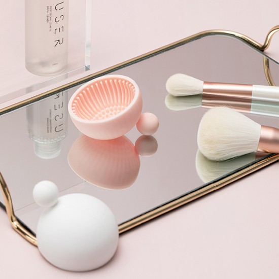 創意矽膠化妝刷清潔器 柔軟不傷毛刷 刷具深層清潔工具