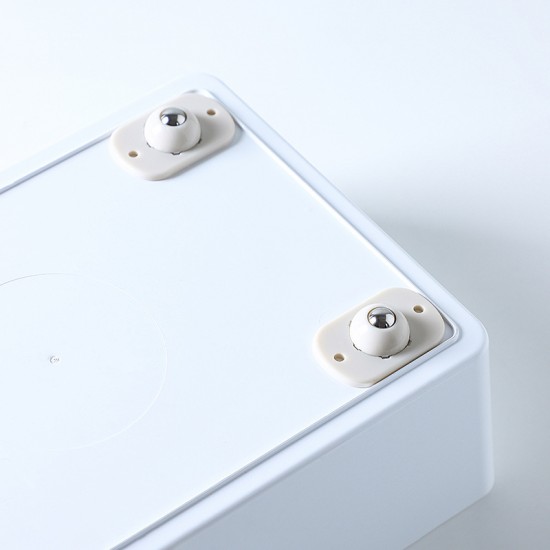 黏貼式鋼珠萬向滾輪 收納箱收納盒垃圾桶滾輪 創意通用滾輪 小輪子 滾輪貼 4個裝