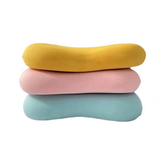 創意慢回彈不塌陷貓肚枕 記憶棉護頸枕 家用午睡抱枕 貓肚皮枕頭