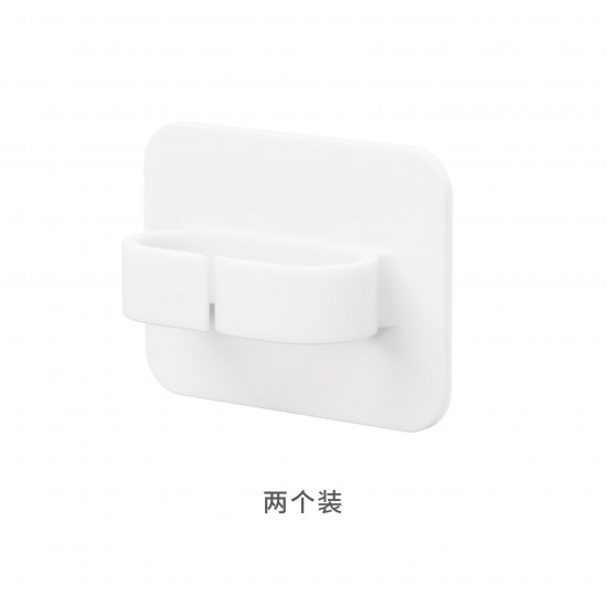 日式簡約黏貼式圓環掛勾 居家收納必備多用途收納掛勾 2個裝