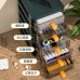 桌面收納多層抽屜 大容量防塵化妝品收納盒 多功能文具小物收納架 桌面收納多層抽屜 大容量防塵化妝品收納盒 多功能文具小物收納架