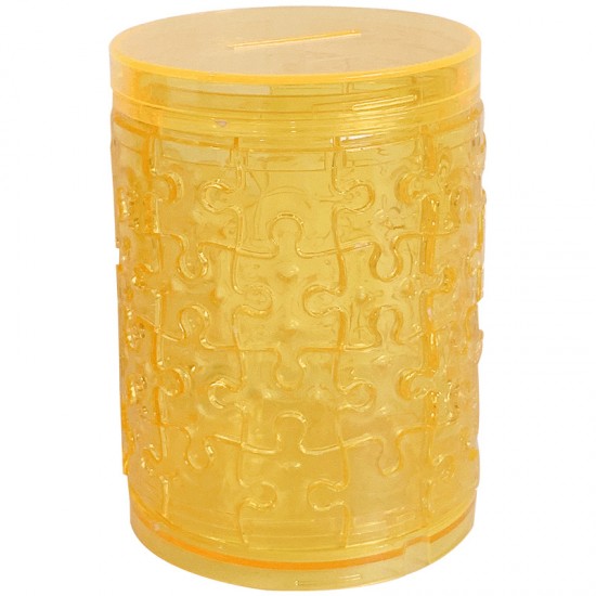 創意拼圖透明筆筒 多功能桌面收納桶 DIY拼接辦公室筆筒 存錢筒