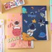 可愛太空人風琴包 創意6格檔案文件夾 學生必備考卷整理資料夾 A4收納夾 可愛太空人風琴包 創意6格檔案文件夾 學生必備考卷整理資料夾 A4收納夾