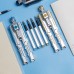 變形機器人造型中性筆 機器人原子筆組 玩具機器人黑筆 創意文具