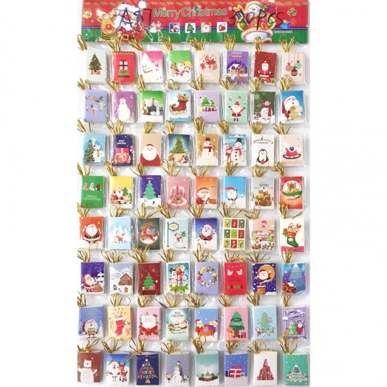 唯美聖誕節小卡 聖誕祝福小賀卡 留言小卡片 聖誕樹裝飾卡片 320張小卡