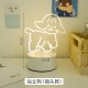 可愛造型小夜燈 臥室壓克力造型床頭燈 少女心3D氛圍燈 LED檯燈