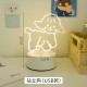 可愛造型小夜燈 臥室壓克力造型床頭燈 少女心3D氛圍燈 LED檯燈