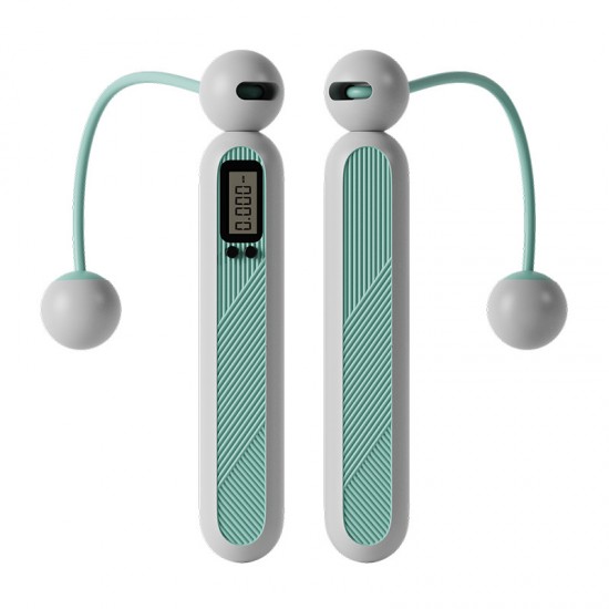 智能兩用計數跳繩 健身專用器材 居家必備無繩跳繩 創意無繩跳繩