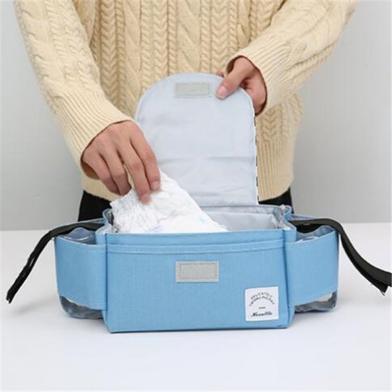 嬰兒推車掛袋 多功能大容量收納包 推車掛袋媽媽包 掛袋整理包