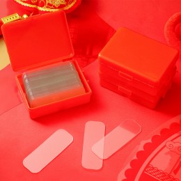 春聯專用雙面貼 透明無痕雙面膠 盒裝多用途雙面膠貼 超黏雙面貼 60片裝