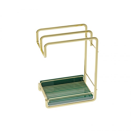 北歐風廚房收納架 時尚壁掛式置物架 浴室廚房必備瀝水架 毛巾收納架