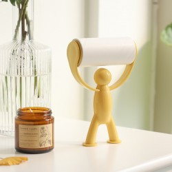 人形站立造型黏毛人形站立造型黏毛器 滾筒式衣物除毛器 可撕式捲筒黏毛器 黏毛神器