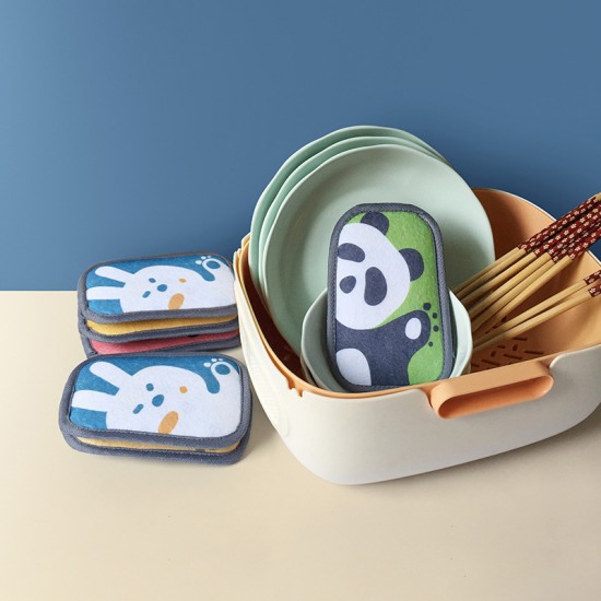 雙面海綿清潔刷 廚房必備洗碗刷 多用途去汙魔力清潔刷 菜瓜布