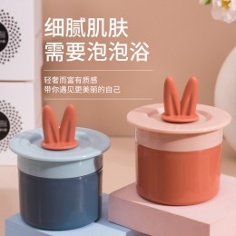 兔耳朵造型起泡器 手動按壓起泡器 洗臉神器 旅行必備起泡器 泡泡製造器 兔耳朵造型起泡器 手動按壓起泡器 洗臉神器 旅行必備起泡器 泡泡製造器