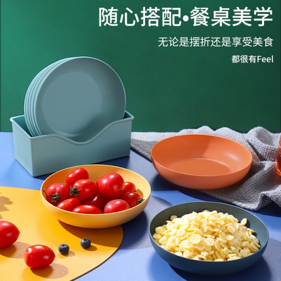 馬卡龍多用途小盤子組 創意可愛水果盤 一體成形塑膠盤 多用途盛裝盤