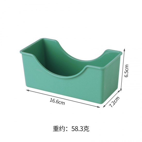 馬卡龍多用途小盤子組 創意可愛水果盤 一體成形塑膠盤 多用途盛裝盤