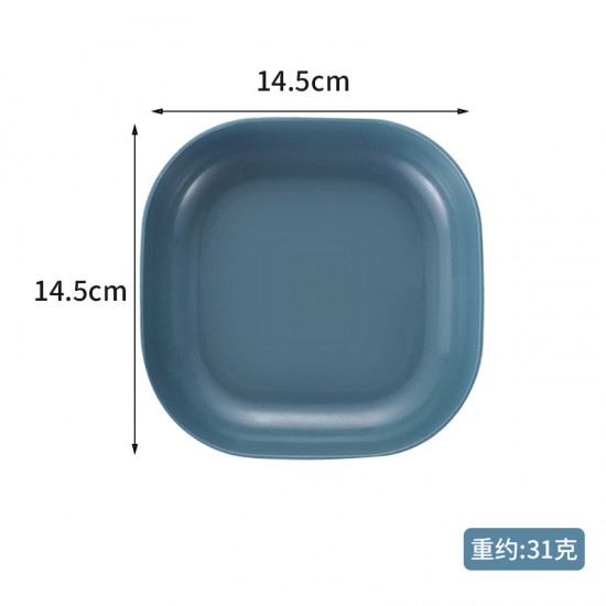 馬卡龍多用途小盤子組 創意可愛水果盤 一體成形塑膠盤 多用途盛裝盤