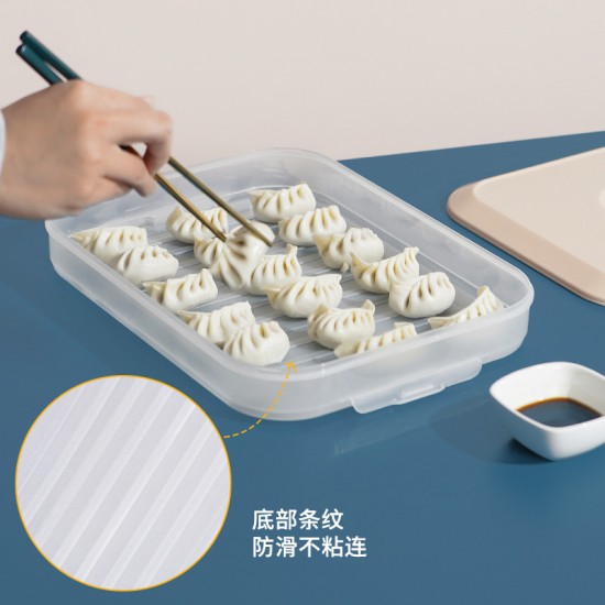 多功能密封水餃盒 保鮮冷凍餃子餛飩收納盒 雞蛋收納盒