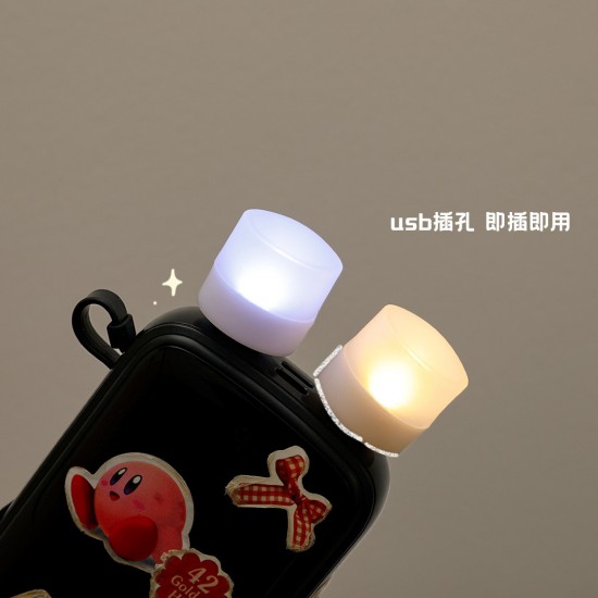 簡約USB小夜燈 居家必備LED隨身燈 多用途小圓燈 床頭護眼燈 小燈