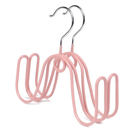 北歐色不鏽鋼雙鈎鞋架 創意防風多功能曬鞋架 居家必備防滑鞋架