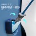 壁掛式矽膠馬桶刷 壁掛式家用清潔刷 長柄縫隙軟毛刷 廁所必備刷子