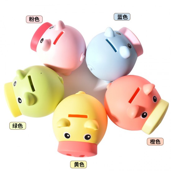 糖果小豬存錢筒 玩具小豬零錢罐 防摔小豬造型存錢罐 兒童節禮品
